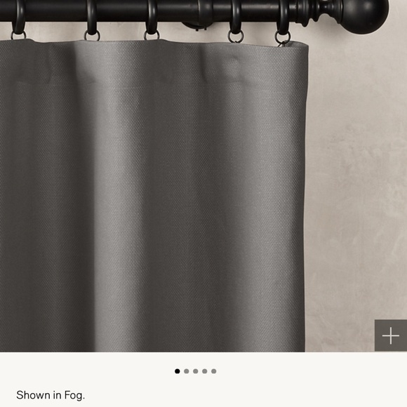 Restoration Hardware - Stonewashed Cotton Linen Drapery - Picture 4 of 4